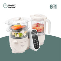 Babymoov Nutribaby Multifunctionele Keukenmachine - Mineral Beige Babymoov