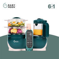 Babymoov Nutribaby Multifunctionele Keukenmachine - Opal Green Babymoov