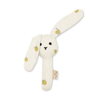 Konges Sløjd Bunny Hand Rattle – Milk Tank, Cherry & Lemon