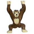 Holztiger Chimpansee