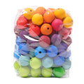 Grimm's Large Wooden Beads - 96 pieces
