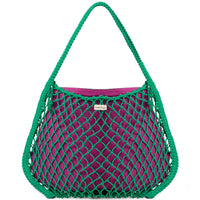 Studio Noos - Groene Macramé Mom Bag Dubbelzijdige Insert