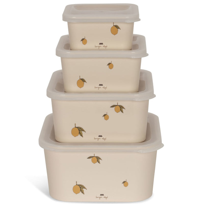 Konges Sløjd Lunchbox Cherry - 4 Stuks