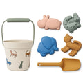 Liewood Strandset Dante Leopard - Multi Mix