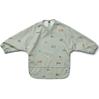 Liewood Merle Lange Mouwen Slab Printed - Vehicles / Dove Blue Mix Liewood