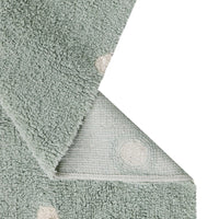 Lorena Canals Vloerkleed Mini Dot Blue Sage Lorena Canals