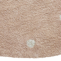 Lorena Canals Rond Vloerkleed Stippen - Rose Lorena Canals