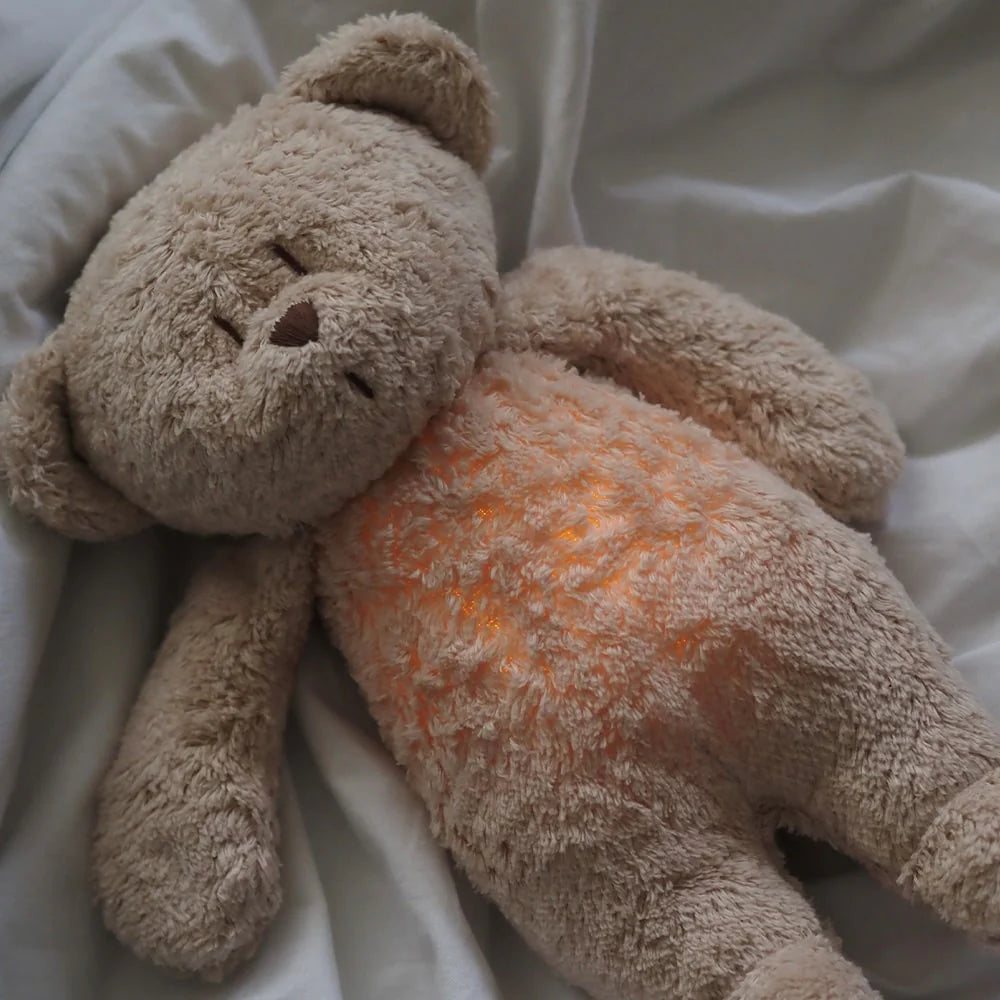 Moonie 2.0 Humming Bear - Hartslag, Licht & Smart Cry Detector