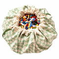 Play and Go Storage Bag-Play Mat Vichy Green