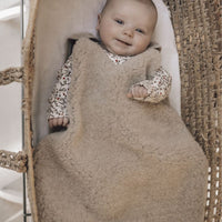 Alwero Wollen Slaapzak Zonder Mouw Light Beige Alwero