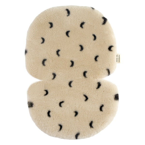 Binibamba x Organic Zoo Buggy Snuggler schapenvacht – Midnight Moon