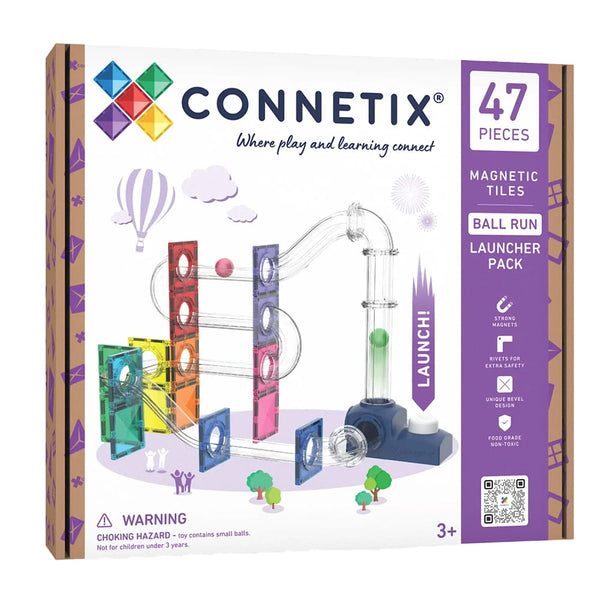 Connetix Ball Run Launch Pack - magnetische tegels 47 stuks