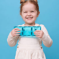 Connetix Charity Pack Teal - magnetische tegels 20 stuks