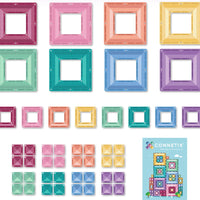 Connetix Pastel Portal Pack - magnetische tegels 48 stuks
