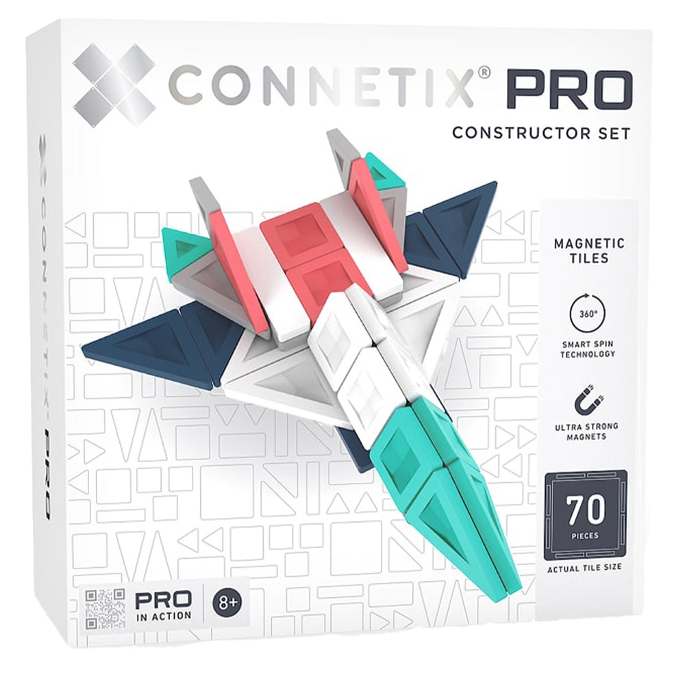 Connetix Pro Constructor Set – magnetische tegels 70 stuks
