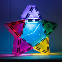 Connetix Light Star Pack – magnetische tegels 28 stuks