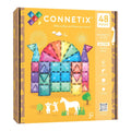Connetix Castle Pack Glitter – magnetische tegels 48 stuks