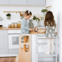 Ette Tete Leertoren Step'n Sit Gold-Gray With Extra Support