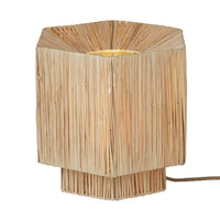 Good&Mojo Tafellamp Raffia Panama S