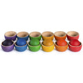 Grapat 12 Houten Bakjes met 6 Ballen