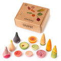 Grapat Veggies – 12 houten groenten