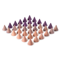 Grapat Mandala Peak – 36 houten kegels – volledig product