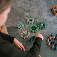 Grapat Cold Mandala Mix – 81 houten vormen – spelen met de set – sfeerfoto 2