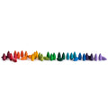Grapat Mandala sneeuwvlokken regenboog – 36 stuks