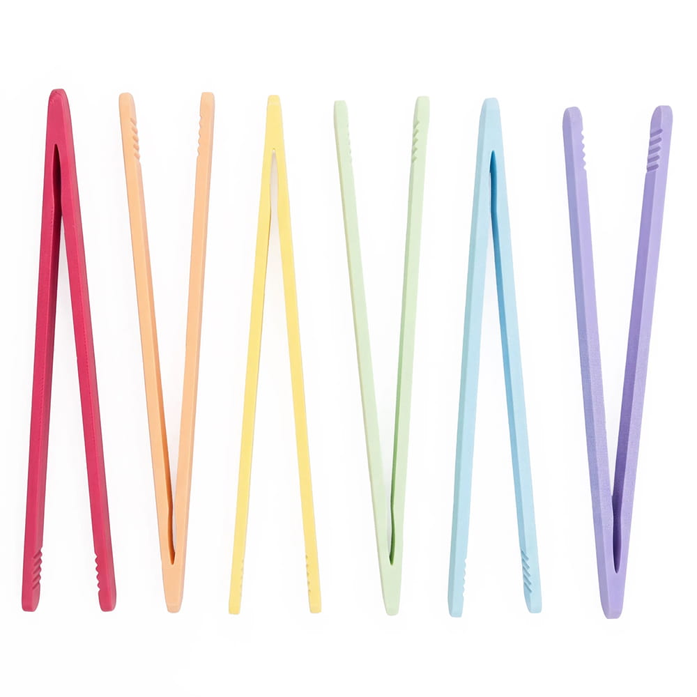 Grennn Pincet Set 6 Stuks - Pastel