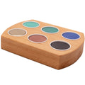 Grennn Waterverf Houder 6 Kleuren - Dino
