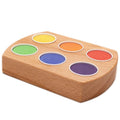 Grennn Waterverf Houder 6 Kleuren - Regenboog