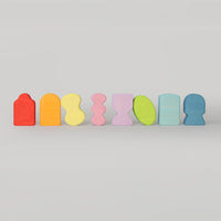 Grimm's Ramen Bouwblokken - 16 Stuks