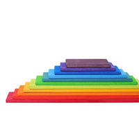 Grimm's Bouwplanken Regenboog - 11 planken