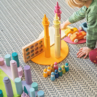 Grimm's Houten Halve Cirkels Pastel