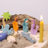 Grimm's Stekers  Houten Decoratieve Figuren