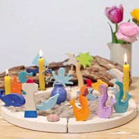 Grimm's Stekers  Houten Decoratieve Figuren
