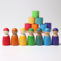 Grimm's Zeven Vrienden In Bakjes Regenboog