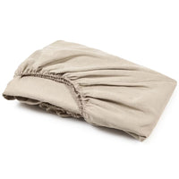 Kideo Essentials Linnen Hoeslaken Ledikant 100% Bio - 120x60cm White