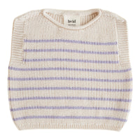 Hvid Harvey Cream/Lilac — witte achtergrond