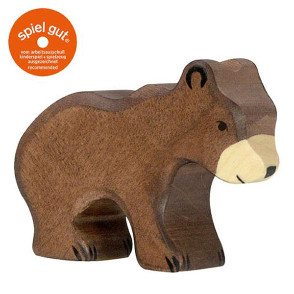 Holztiger Kleine Bruine Beer - 7cm