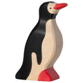 Holztiger Pinguin