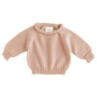 Hvid Trui Georgette 100% Merinowol