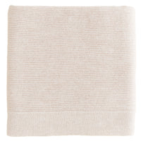 Hvid Wollen Deken Gust 70 x 95 cm - Cream Hvid
