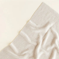 Hvid Wollen Deken Ivy - Cream