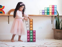 Connetix Rectangle Pack Pastel – magnetische tegels 24 stuks – productfoto