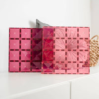 Connetix Basisplaten Pink & Berry Pastel – 2 stuks – productfoto
