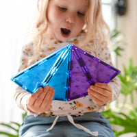 Connetix Geometry Pack Rainbow – magnetische tegels 30 stuks – productfoto