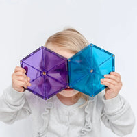 Connetix Geometry Pack Rainbow – magnetische tegels 30 stuks – productfoto