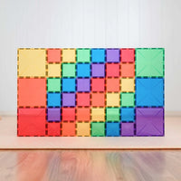 Connetix Vierkant Pack Rainbow – magnetische tegels 42 stuks – productfoto