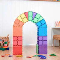 Connetix Starter Pack Rainbow – magnetische tegels 60 stuks – productfoto
